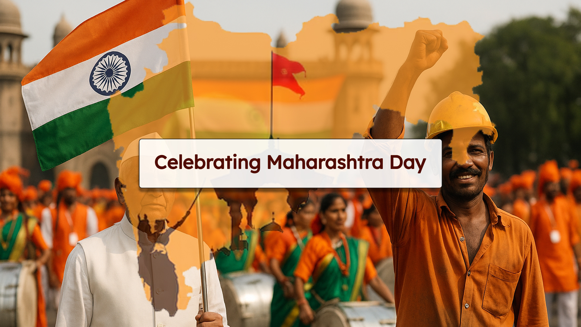 Celebrating Maharashtra Day and Kamgar Divas