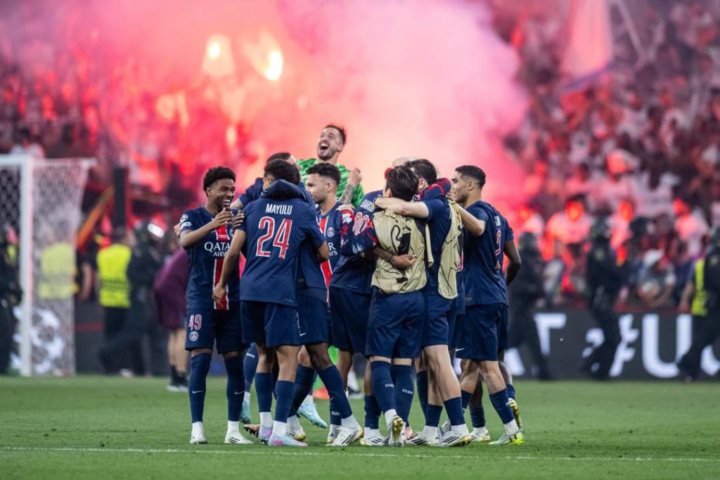 Paris Saint-Germain treble