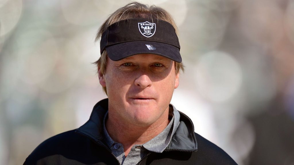 Jon Gruden Raiders coach comeback